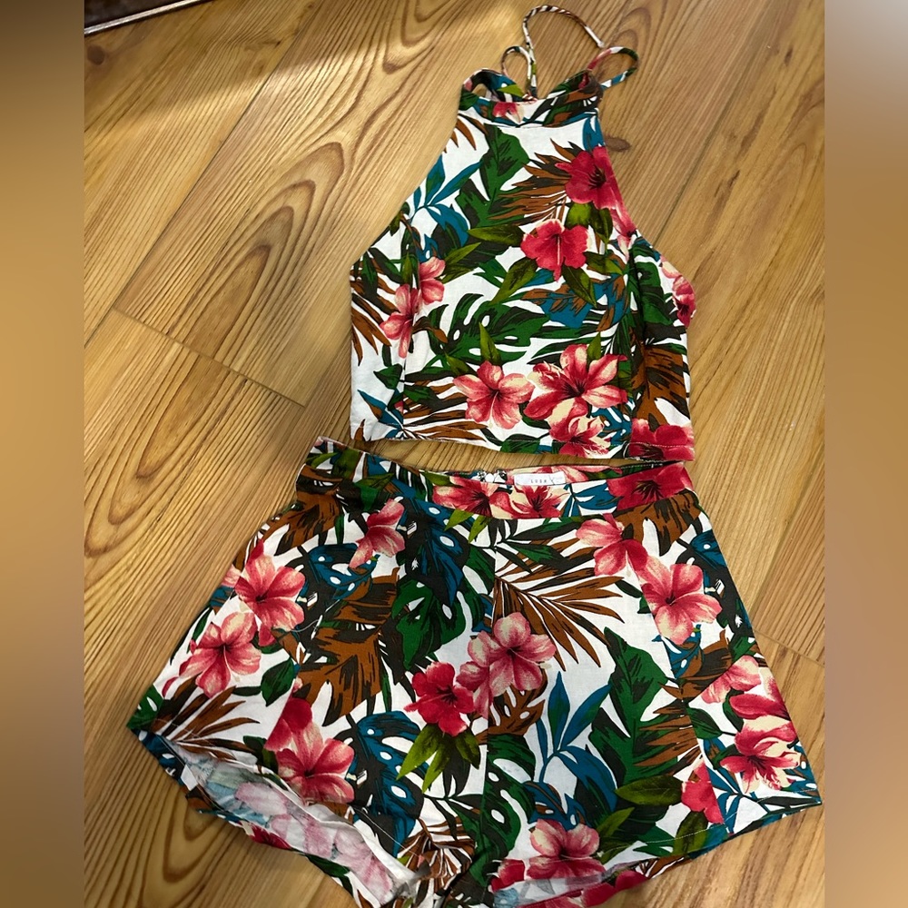 Lush Tropical two piece set